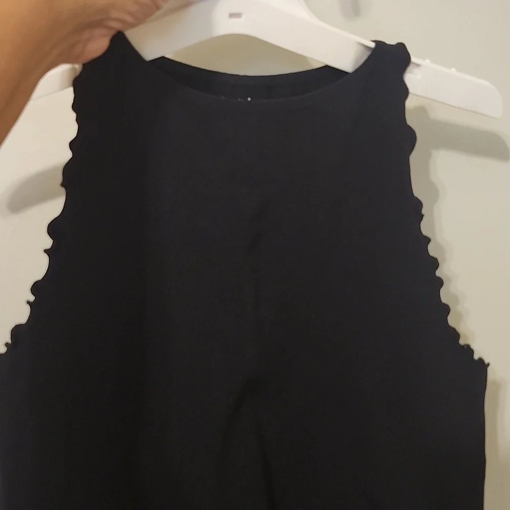 Free People Black Kids Bodysuit
